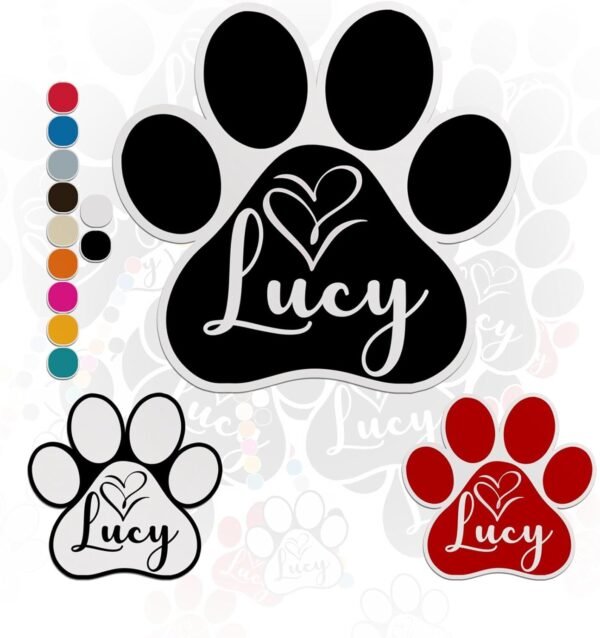 Custom Paw Sticker